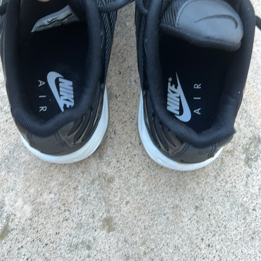 Nike Air Max 97 Plus Black/White Men's Sneakers Size 7.5 - Picture 6 of 8